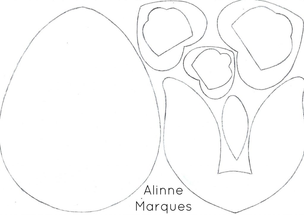 Molde Enfeite Pascoa AM